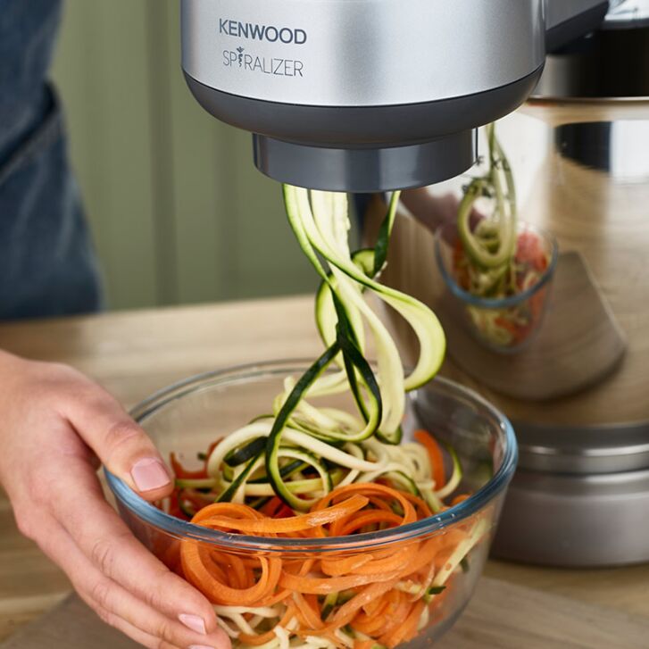 Kenwood Cooking Chef Silber XL Connect - Spar-Set Spiralschneider