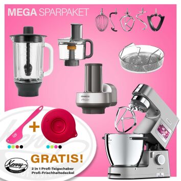 Kenwood Cooking Chef Silber XL Connect - Spar-Set...