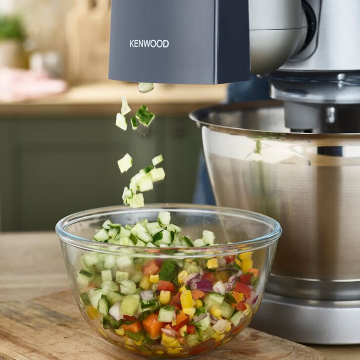 Kenwood Cooking Chef Silber XL Connect - Spar-Set Würfelschneider
