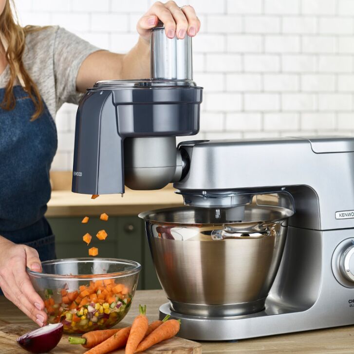 Kenwood Cooking Chef Silber XL Connect - Spar-Set Würfelschneider