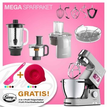 Kenwood Cooking Chef Silber XL Connect - Spar-Set...