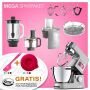 Kenwood Cooking Chef Silber XL Connect - Spar-Set Würfeln mit Würfelschneider und zweiter Kochschüssel