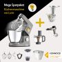 Kenwood Küchenmaschine Titanium Chef Patissier XL KWL90.594SI neustes Modell - Spar-Set Nudelpresse Pasta Fresca