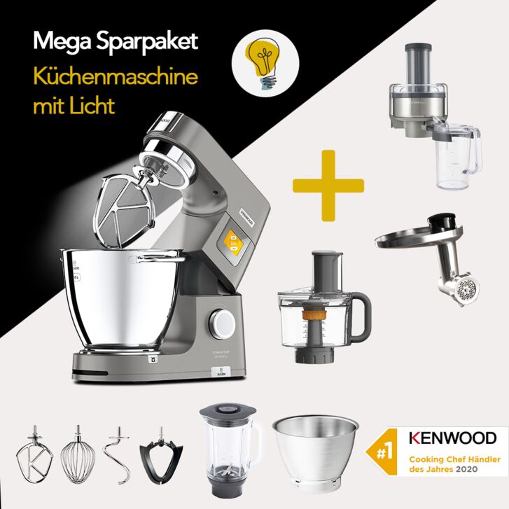 Kenwood Titanium Chef Patissier XL - Spar-Set Profi-Entsafter