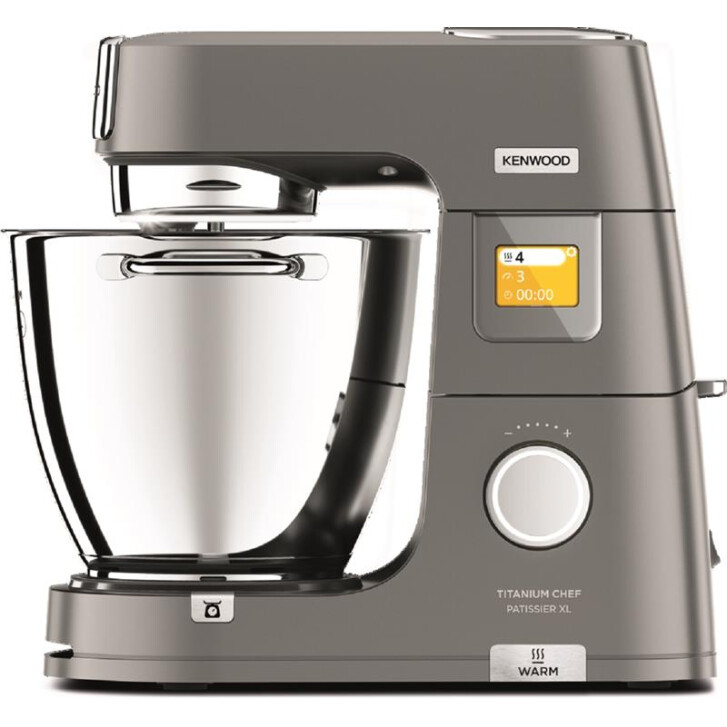 Kenwood Küchenmaschine Titanium Chef Patissier XL KWL90.594SI neustes Modell inkl. Waage & Beleuchtung