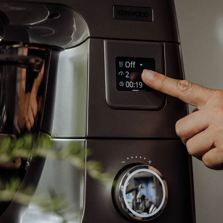 Kenwood Küchenmaschine Titanium Chef Patissier XL KWL90.594SI neustes Modell inkl. Waage & Beleuchtung