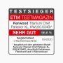 Kenwood Küchenmaschine Titanium Chef Patissier XL KWL90.594SI neustes Modell - Spar-Set Getreidemühle