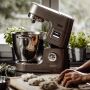Kenwood Küchenmaschine Titanium Chef Patissier XL KWL90.594SI neustes Modell - Spar-Set Getreidemühle