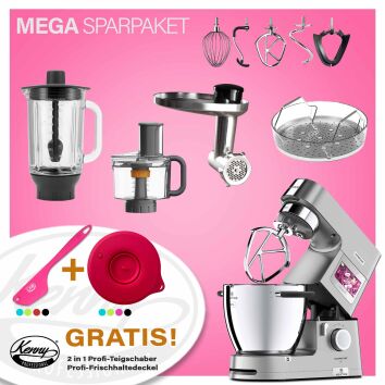 Kenwood Cooking Chef Silber XL Connect - Spar-Set Wolfen...