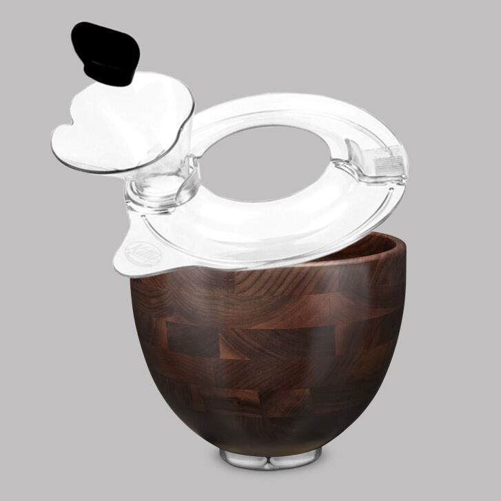 Kitty Professional Profi-Spritzschutz Zuhälter kompatibel mit KitchenAid 4,8 Liter Küchenmaschine