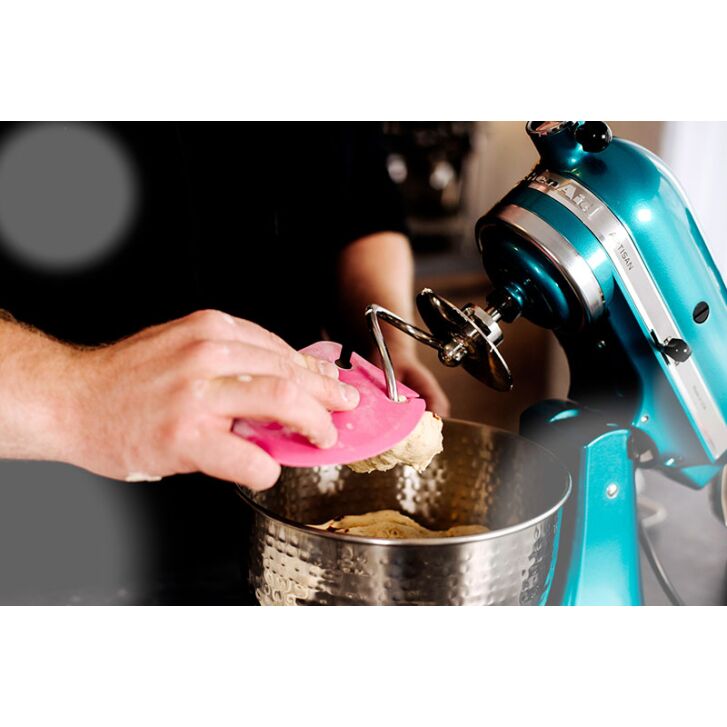 KitchenAid Classic Upgrade Pack: Kitty Professional Rührschüssel Super Bowl &  Kitty Professional Profi-Spritzschutz inkl.gratis Teigkarte