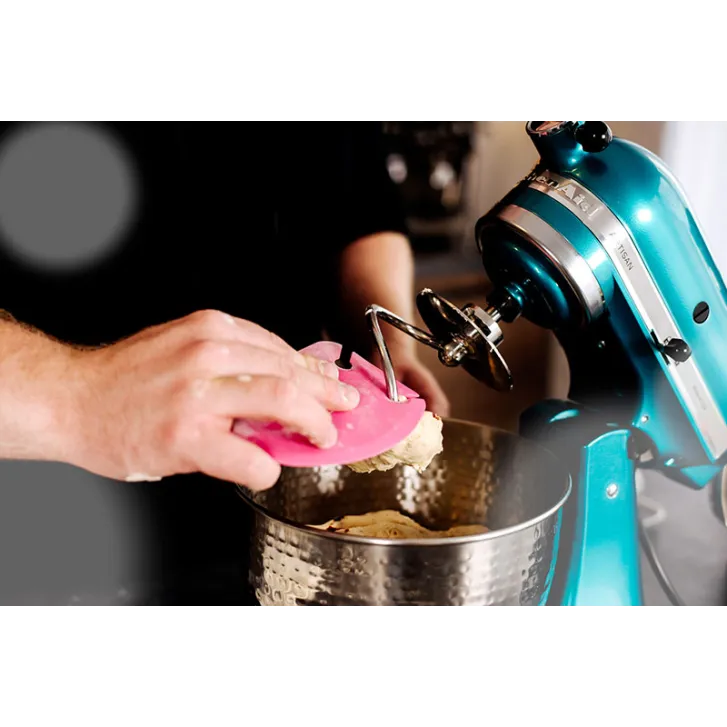 KitchenAid Classic Upgrade Pack: Kitty Professional Rührschüssel Super Bowl &  Kitty Professional Profi-Spritzschutz inkl.gratis Teigkarte