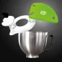 KitchenAid Classic Upgrade Pack: Kitty Professional Rührschüssel Super Bowl &  Kitty Professional Profi-Spritzschutz inkl.gratis Teigkarte