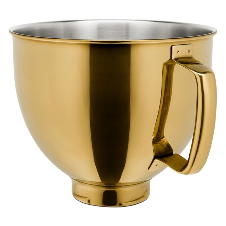 KitchenAid 4,8 l Edelstahlschüssel - Radiant Gold