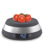 Original Joseph Joseph SwitchScale: 2 in 1 Digitalwaage mit Wendedeckel - GRAU
