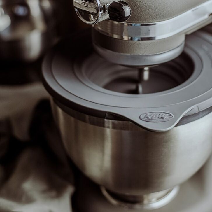 Kitty Professional Profi-Frischhaltedeckel Überzieher kompatibel mit KitchenAid 4,3 / 4,7 und 4,8 Liter Rührschüsseln