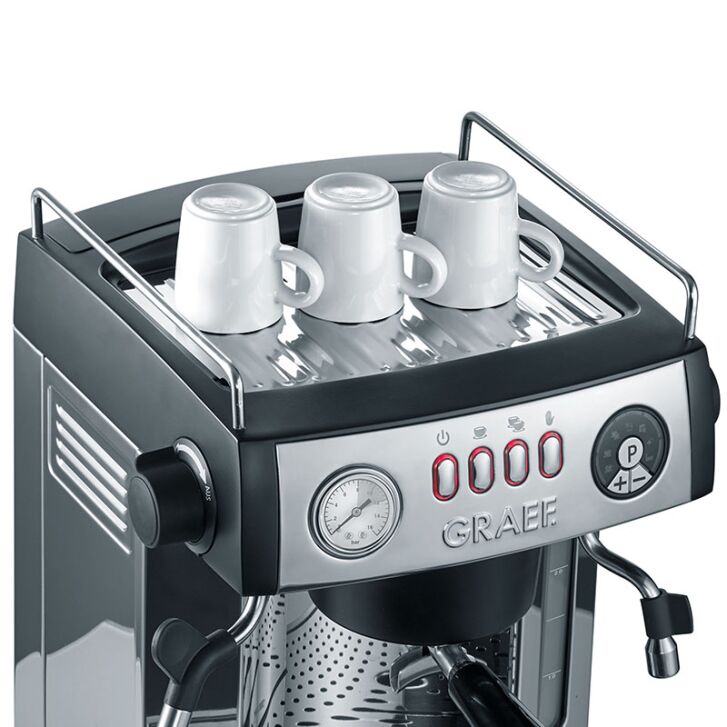 GRAEF Siebträger-Espressomaschine baronessa ES902EU - 2515 W - Aluminium und Edelstahl - 2,5 l Wassertank - Umfangreicher Lieferumfang