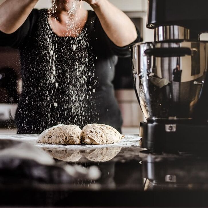 Kenwood Cooking Chef Black XL Connect - Spar-Set Getreidemühle