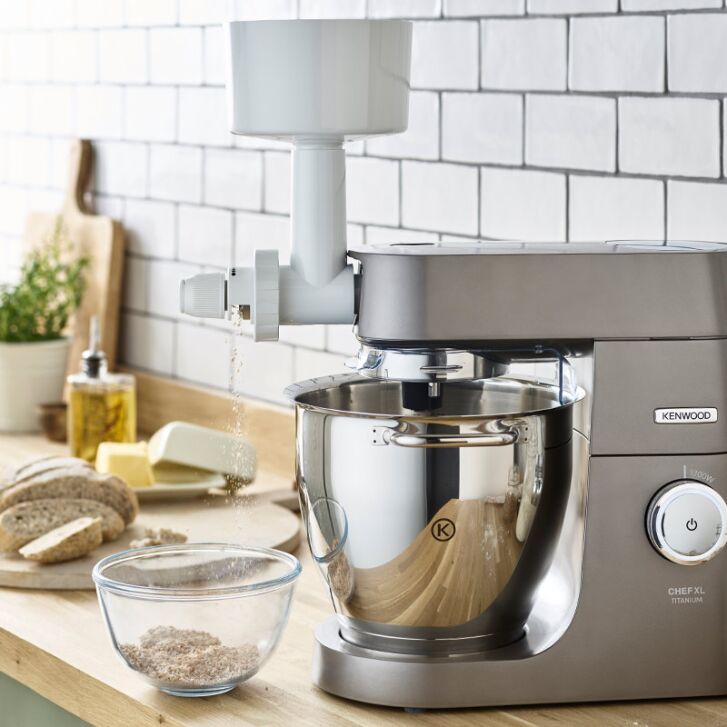 Kenwood Cooking Chef Black XL Connect - Spar-Set Getreidemühle