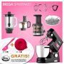 Kenwood Cooking Chef Black XL Connect - Spar-Set Slow Juicer