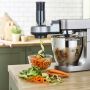 Kenwood Cooking Chef Black XL Connect - Sallys Spar-Set Spiralschneider mit zweiter Kochschüssel