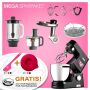 Kenwood Cooking Chef Black XL Connect - Spar-Set Fleischwolf