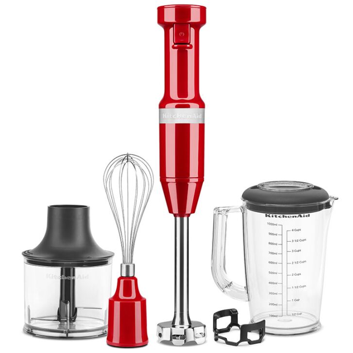 KitchenAid Stabmixer 5KHBV83EER, kabelgebunden - EMPIRE ROT