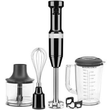 KitchenAid Stabmixer 5KHBV83EOB, kabelgebunden - ONYX...