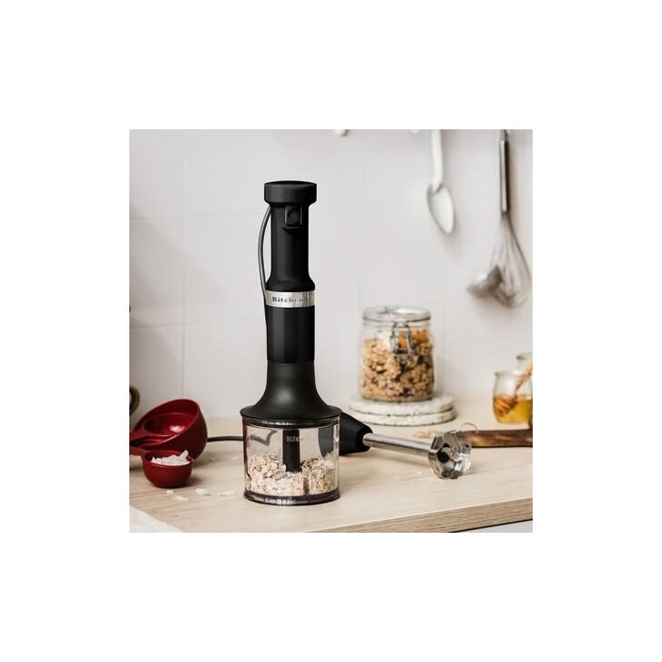 KitchenAid Stabmixer 5KHBV83EBM, kabelgebunden - MATT SCHWARZ