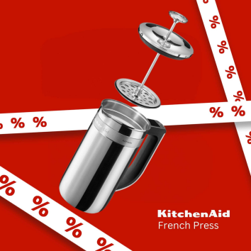 KitchenAid French Press ARTISAN Pressstempelkanne...