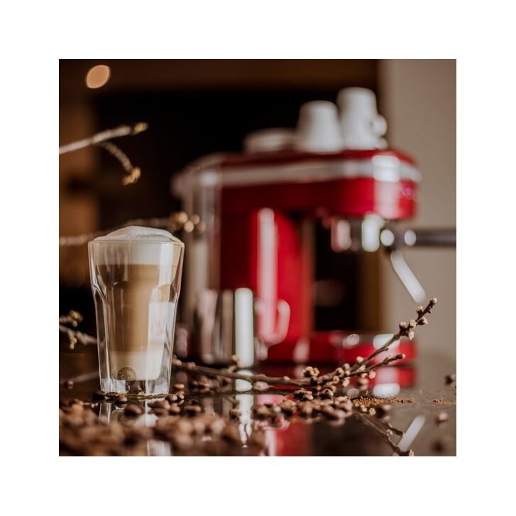 KitchenAid Artisan Espressomaschine, Siebträger, halbautomatisch LIEBESAPFEL ROT