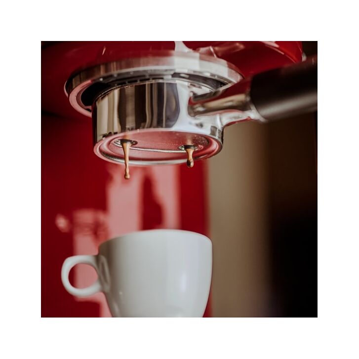 KitchenAid Artisan Espressomaschine, Siebträger, halbautomatisch LIEBESAPFEL ROT
