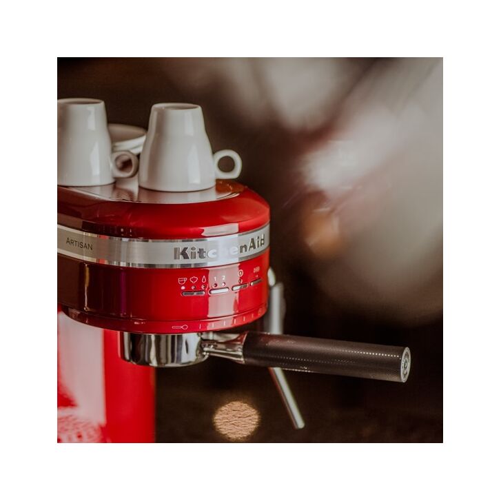 KitchenAid Artisan Espressomaschine, Siebträger, halbautomatisch LIEBESAPFEL ROT