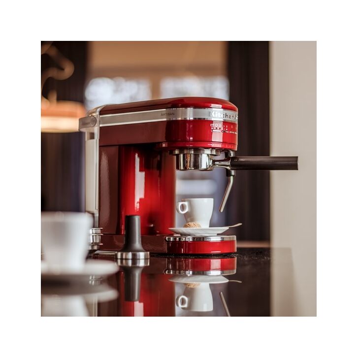 KitchenAid Artisan Espressomaschine, Siebträger, halbautomatisch LIEBESAPFEL ROT