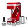 KitchenAid Artisan Espressomaschine, Siebträger, halbautomatisch LIEBESAPFEL ROT