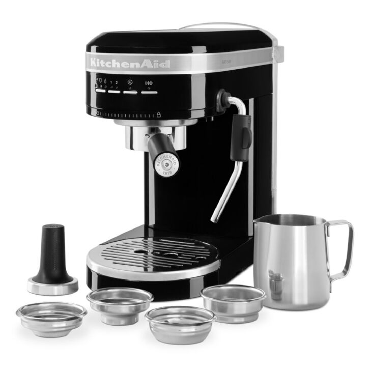 KitchenAid Artisan Espressomaschine, Siebträger, halbautomatisch ONYX SCHWARZ