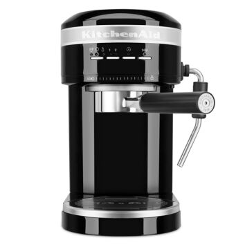 KitchenAid Artisan Espressomaschine, Siebtr&auml;ger, halbautomatisch ONYX SCHWARZ