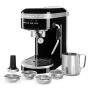 KitchenAid Artisan Espressomaschine, Siebträger, halbautomatisch ONYX SCHWARZ