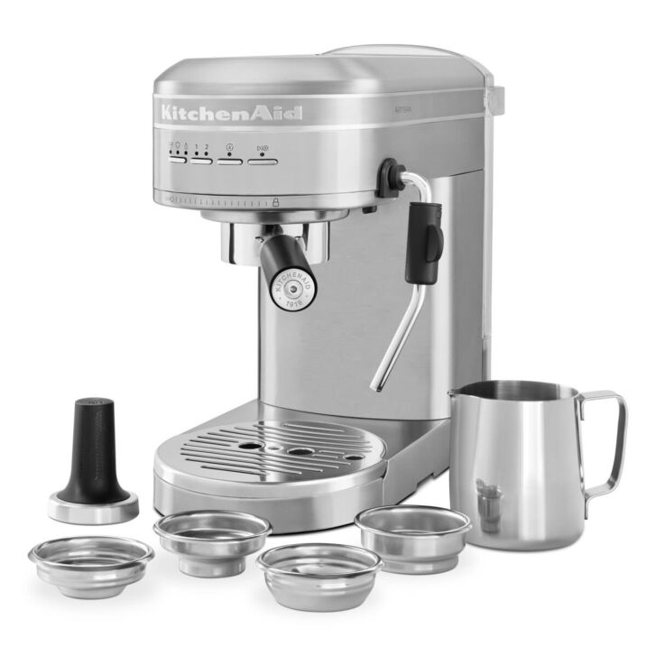 KitchenAid Artisan Espressomaschine, Siebträger, halbautomatisch EDELSTAHL