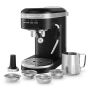 KitchenAid Artisan Espressomaschine, Siebträger, halbautomatisch GUSSEISEN SCHWARZ