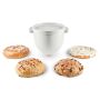 KitchenAid Brot-Backschüssel Bread Bowl GREY SPECKLE