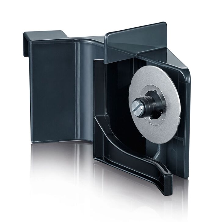 GRAEF Feinschneider SKS700 Eisenglimmergrau - Sliced Kitchen - Safety-Control LED-Leiste - Vollstahl-Edelstahl Messer