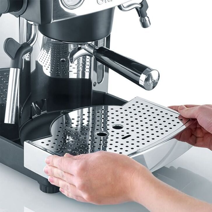 GRAEF Siebträger-Espressomaschine baronessa ES902EU mit GRAEF Kaffeemühle CM850 - Aluminium und Edelstahl - Gratis Zubehör