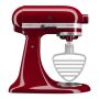 Original KitchenAid Zubehör - Feingebäck-Rührer weiß nylonbeschichtet für 4,8 L Artisan und 4,3 L Classic