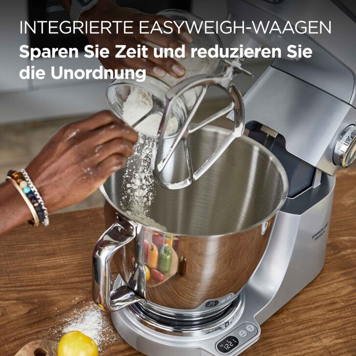 Kenwood Küchenmaschine Titanium Chef Baker XL Silber KVL85.224SI