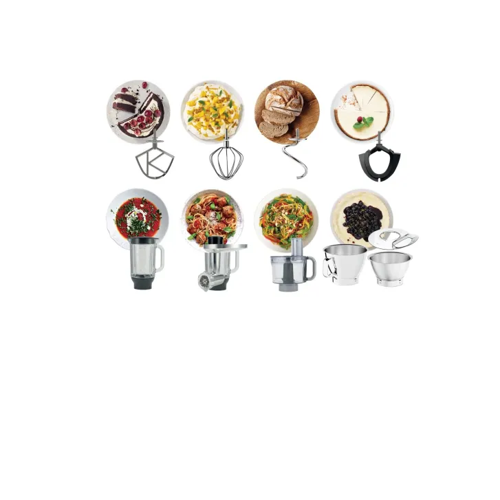 Kenwood Küchenmaschine Titanium Chef Baker Silber KVC85.594SI