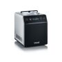 GRAEF Eismaschine IM700 aus Edelstahl - Schwarzer Kunststoff - Eismenge max. 2 l - Bedienung über Touch-Display - LED-Statusanzeige