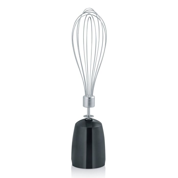 GRAEF Stabmixer HB802 Schwarz-Silber - kabellos - akkubetrieben - Edelstahl - Stufenlose Steuerung per Fingerdruck