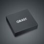 GRAEF Stabmixer HB802 Schwarz-Silber - kabellos - akkubetrieben - Edelstahl - Stufenlose Steuerung per Fingerdruck