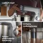 Kenwood Küchenmaschine Titanium Chef Baker Silber KVC85.594SI - Spar-Set Würfelschneider